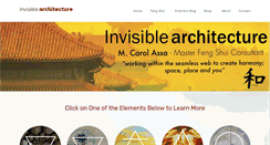 Desktop Screenshot of invisiblearchitecture.com