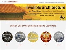 Tablet Screenshot of invisiblearchitecture.com